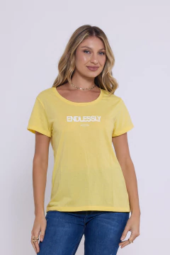 Remera algodon Endlessly | ULTIMOS TALLES - comprar online