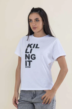 Remera algodon Killing it - comprar online