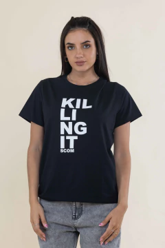 Remera algodon Killing it - tienda online