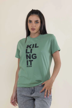 Remera algodon Killing it - comprar online