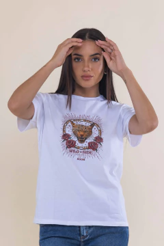 Remera algodon Wild side - comprar online