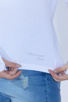 Remera manga larga Follow your heart