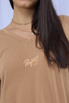 Remera manga larga Perfect - scombro