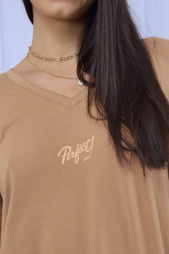 Remera manga larga Perfect - scombro