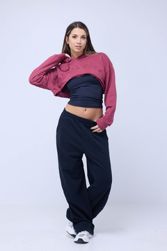 Buzo crop Casual sport en internet