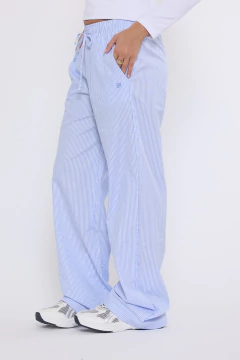 Pantalon pijamero celeste - tienda online