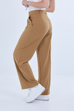 Pantalon sastrero Dina - scombro