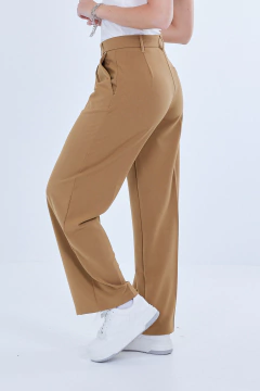 Pantalon sastrero Dina - scombro