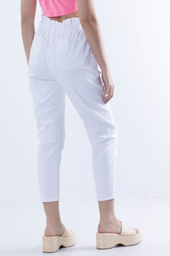 Baggy jean blanco Alexa I - scombro