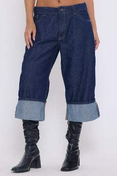 Bermuda jean raw Chloe - comprar online