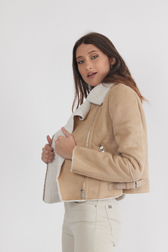 Campera nobuk Sophia | Ultimos talles