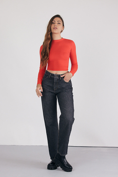 Remera Fire escote en espalda | Ultimos talles - scombro