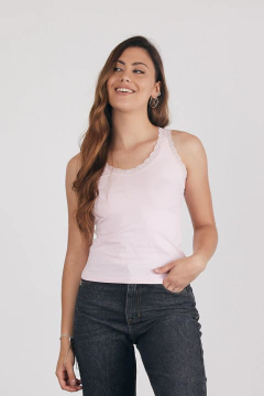 musculosa lycra puntilla | ULTIMOS TALLES - comprar online