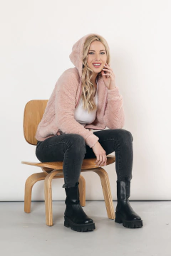 Campera Teddy bifaz | Ultimos talles - tienda online