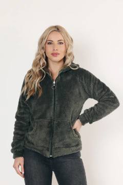 Campera Teddy bifaz | Ultimos talles en internet