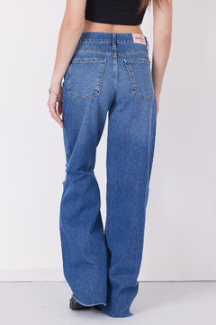 Jean wide leg Conny Vi - scombro