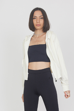 Campera hoodie Plush - scombro