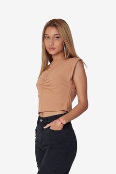 Musculosa frunce | ULTIMOS TALLES - comprar online