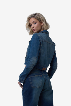 Campera denim Brava - scombro