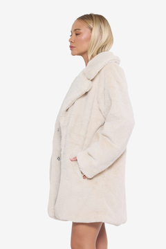 Tapado piel Hailey natural - scombro