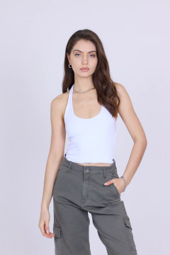 Top cuello halter