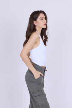 Top cuello halter en internet