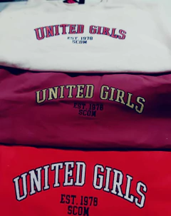 Buzo friza United Girls | ULTIMOS TALLES en internet