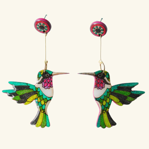 Aretes Colibrís - comprar online