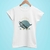 Imagen de Camiseta Unisex Blanca Ballena Jorobada