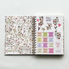 Agenda Semana a la Vista 2026 "Natural Earth" Formato Vertical - C2designs