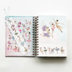 Agenda Diaria 2026 "Bailarinas" en internet