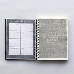 AgendaSemana a la vistas "Lino Oscuro" Formato vertical