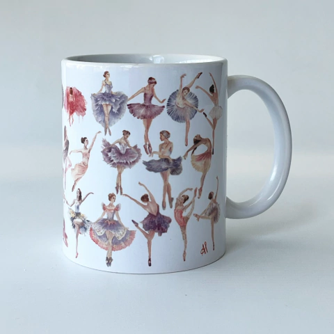 Taza "Bailarinas"