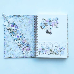 Cuaderno"Bloom in Blue" - comprar online