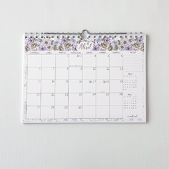 Calendario con perchita 2025 "Bloom in Blue" en internet