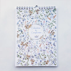 Calendario de cumpleaños "Bohemian Blue"