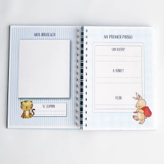 El libro del Bebé "Conejitos Celeste" - comprar online