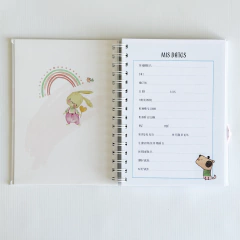 Cuaderno pediatrico “Conejito Rosa" en internet