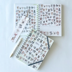 Combo Chico: Cuaderno Perritos + Ball Pen perritos + Market Bag de regalo! en internet