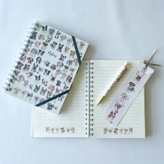 Combo Chico: Cuaderno Perritos + Ball Pen perritos + Market Bag de regalo! - tienda online