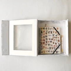 Combo Caja Chica: Cuaderno Perritos + Ball Pen Perritos + Caja - comprar online