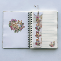 Cuaderno Kitten "Flores" en internet