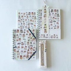 Combo Chico: Cuaderno Kitten + Roller Pen kitten + Market Bag de regalo! en internet