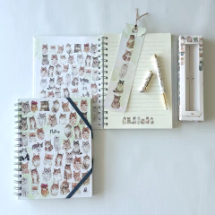Combo Chico: Cuaderno Kitten + Roller Pen kitten + Market Bag de regalo! - C2designs