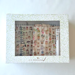 Combo Caja Grande: Cuaderno Kitten + Roller Pen + Planificador semanal + Tote Bag +Caja Grande en internet