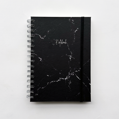 Cuaderno "Marmol negro"