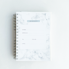 Bullet Journal Marmol Negro con planificador 25/26 en internet