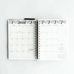 Bullet Journal Marmol Negro con planificador 25/26 - C2designs
