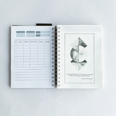 Bullet Journal Marmol Negro con planificador 25/26 - tienda online