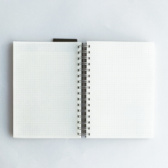 Imagen de Bullet Journal Marmol Negro con planificador 25/26